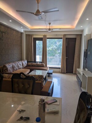 Living Room in 3 BHK Builder Floor at Kalkaji – for Rent