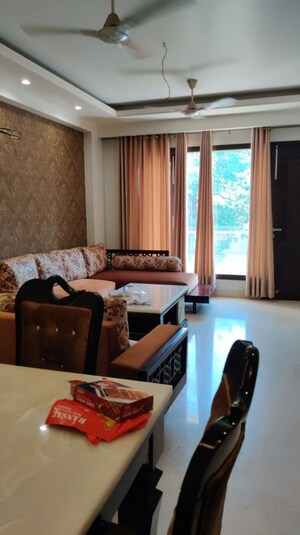 Living Room in 3 BHK Builder Floor at Kalkaji – for Rent