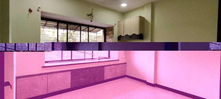 Kitchen, bhandup east 1 Bedroom 600 Sq.Ft. Apartment In Bhandup East Mumbai 10519833