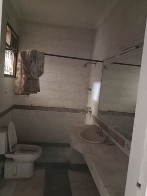 Bathroom in 4 BHK Builder Floor at Kailash Colony – for Rent