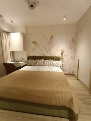 Bedroom in 3 BHK Builder Floor at Sushant Lok Iii – for Rent