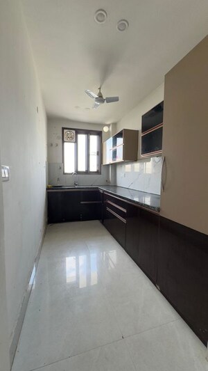 Kitchen in 3 BHK Apartment at Chattarpur – for Rent