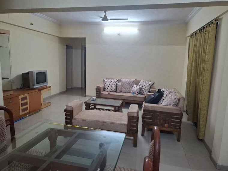 Living Room, satyam-shivam-society 2 Bedroom 1000 Sq.Ft. Apartment In Wakad Pune 10519999