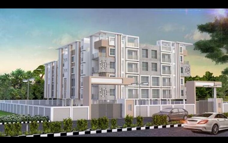 Exterior View, realtech-the-indiana 3 Bedroom 975 Sq.Ft. Apartment In Rajarhat Kolkata 10520001