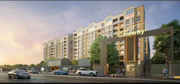 Exterior View, realtech-the-indiana 3 Bedroom 975 Sq.Ft. Apartment In Rajarhat Kolkata 10520001