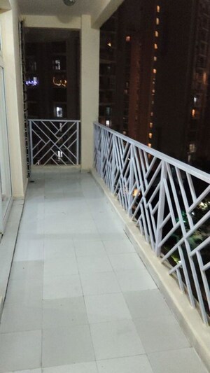 Balcony in 3 BHK Apartment at Prateek Wisteria, Sector 77 – for Rent