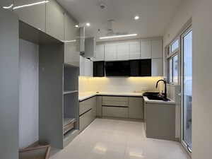 Kitchen in 3 BHK Apartment at Aurobindo Kohinoor, Serilingampally – for Rent