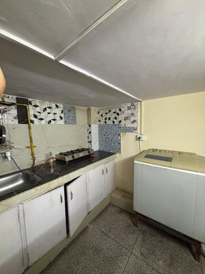Kitchen in 1 BHK Builder Floor at Vinoba Puri – for Rent