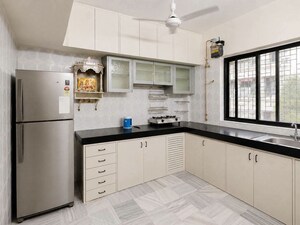 Kitchen in 2 BHK Apartment at Radheya Apartment, Khar West – for Rent