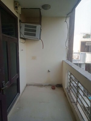 Balcony in 2 BHK Builder Floor at Lajpat Nagar ii – for Rent
