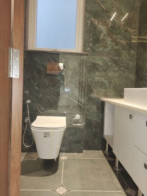 Bathroom in 3 BHK Builder Floor at East Of Kailash – for Sale