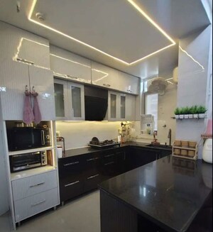 Kitchen in 4 BHK Apartment at ACE Platinum, Zeta I Greater Noida – for Rent