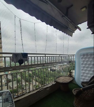 Balcony in 4 BHK Apartment at ACE Platinum, Zeta I Greater Noida – for Rent