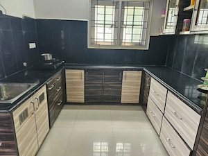 Kitchen in 3 BHK Apartment at Vamsiram Uptown Banjara, Banjara Hills – for Sale