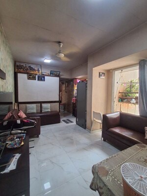 Living Room in 1.5 BHK Apartment at Vas Pushp Vinod 3, Borivali West – for Sale