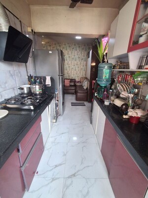 Kitchen in 1.5 BHK Apartment at Vas Pushp Vinod 3, Borivali West – for Sale