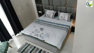 Bedroom in 3 BHK Apartment at Maya Green Lotus Utsav, International Airport Road – for Rent