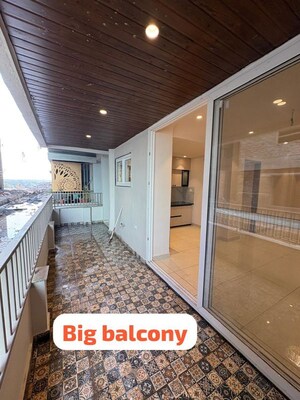 Balcony in 3 BHK Apartment at Awadhpuri – for Rent