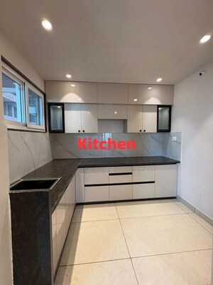 Kitchen in 3 BHK Apartment at Awadhpuri – for Rent