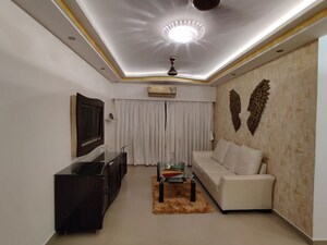 Living Room in 3 BHK Apartment at Mahavir Classik Complex, Andheri East – for Rent