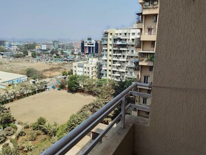 Balcony in 2 BHK Apartment at Silver Silver 9, Moshi – for Rent