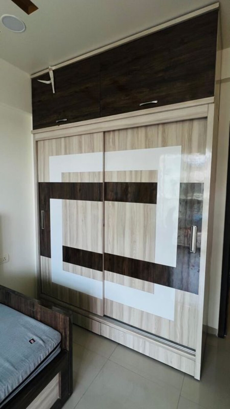 Kitchen, silver-silver-9 2 Bedroom 702 Sq.Ft. Apartment In Moshi Pune 10520463