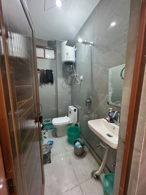 Bathroom in 3 BHK Builder Floor at Nawada – for Rent