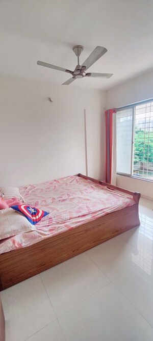 Bedroom in 2 BHK Apartment at Shubh Skypoint, Mundhwa – for Rent