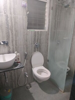 Bathroom in 2 BHK Apartment at Sukhwani Hermosa Casa, Mundhwa – for Rent