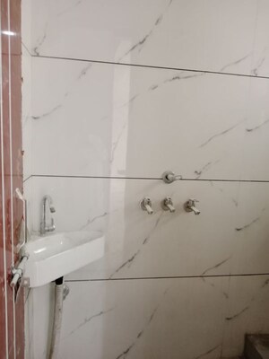 Bathroom in 1 BHK Builder Floor at Huda – for Rent
