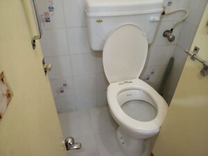 Bathroom in 1 BHK Apartment at Chhajed Galaxy, Viman Nagar – for Rent