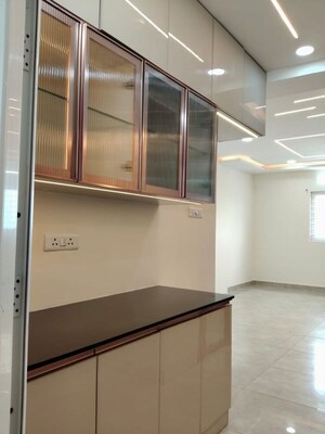 Kitchen in 3 BHK Apartment at Hallmark Treasor, Narsingi – for Rent