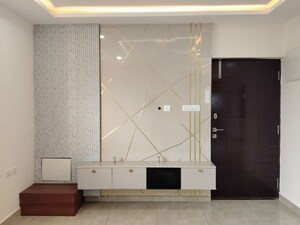 Staircase in 3 BHK Apartment at Hallmark Treasor, Narsingi – for Rent
