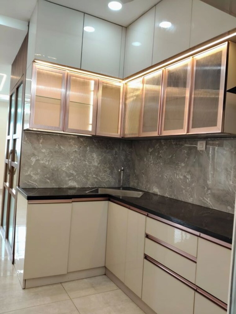 Kitchen, hallmark-treasor 3 Bedroom 1765 Sq.Ft. Apartment In Narsingi Hyderabad 10520509