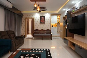 Living Room in 4 BHK Apartment at Brigade 7 Gardens, Banashankari – for Sale