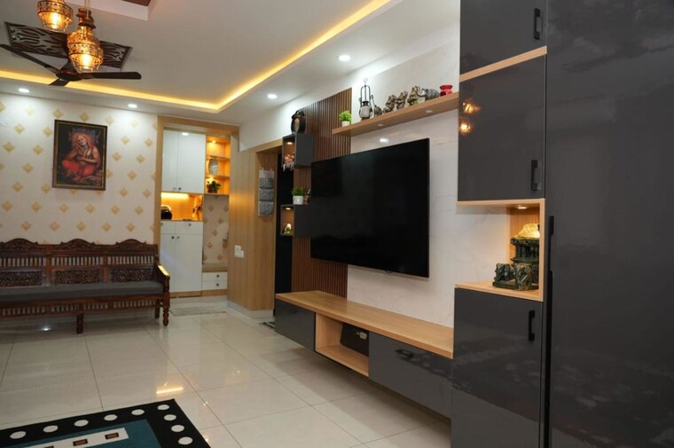 Living Room, brigade-7-gardens 4 Bedroom 1973 Sq.Ft. Apartment In Banashankari Bangalore 10520080