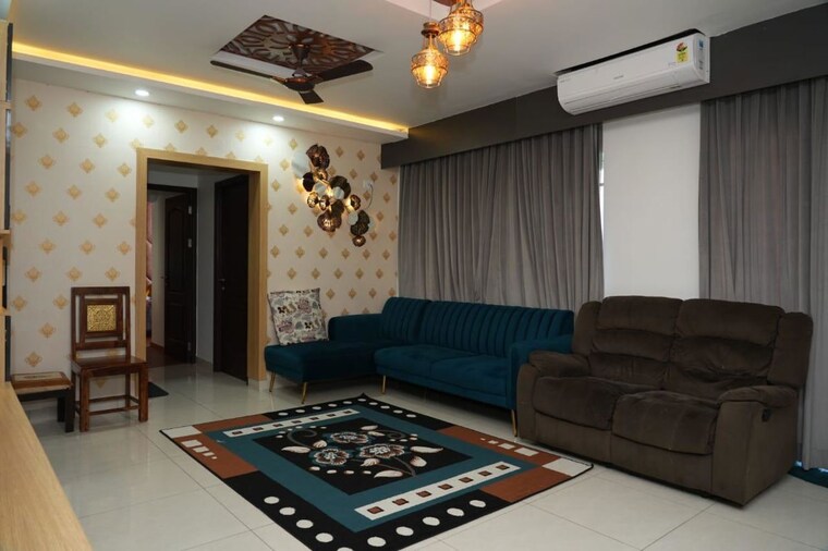 Living Room, brigade-7-gardens 4 Bedroom 1973 Sq.Ft. Apartment In Banashankari Bangalore 10520080