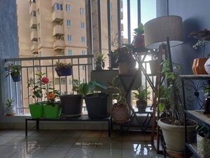 Balcony in 4 BHK Apartment at Brigade 7 Gardens, Banashankari – for Sale