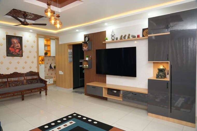 Living Room, brigade-7-gardens 4 Bedroom 1973 Sq.Ft. Apartment In Banashankari Bangalore 10520080