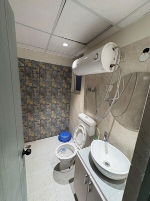 Bathroom in 1 BHK Apartment at Signature The Millennia 2, Sector 37d – for Rent