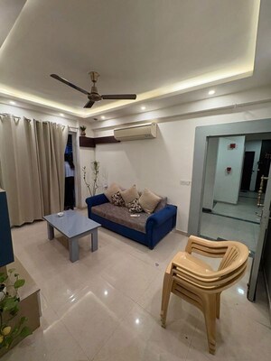 Living Room in 1 BHK Apartment at Signature The Millennia 2, Sector 37d – for Rent