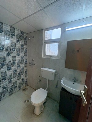 Bathroom in 2 BHK Apartment at Signature The Millennia 3, Sector 37d – for Rent