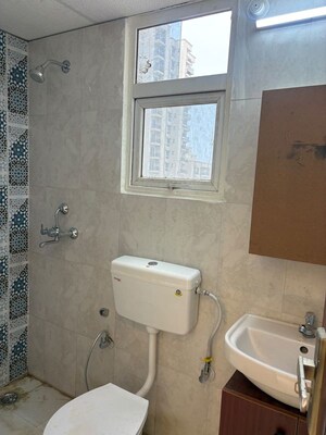 Bathroom in 2 BHK Apartment at Signature The Millennia 3, Sector 37d – for Rent