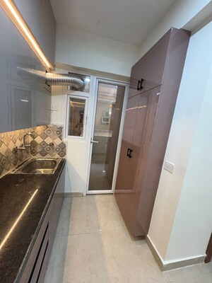 Kitchen in 2 BHK Apartment at Signature The Millennia 3, Sector 37d – for Rent
