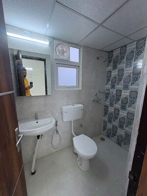 Bathroom in 2 BHK Apartment at Signature The Millennia 3, Sector 37d – for Rent