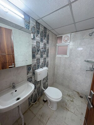 Bathroom in 2 BHK Apartment at Signature The Millennia 3, Sector 37d – for Rent