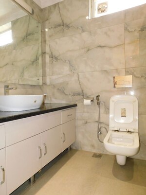 Bathroom in 3 BHK Apartment at Saket – for Sale