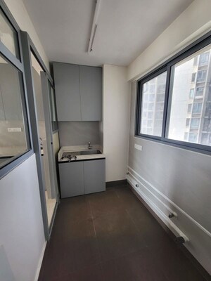 Kitchen in 3.5 BHK Apartment at Wadhwa Imperial Heights, Goregaon West – for Rent