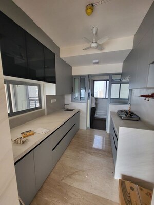 Kitchen in 3.5 BHK Apartment at Wadhwa Imperial Heights, Goregaon West – for Rent
