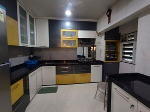 Kitchen in 3 BHK Apartment at Wadhwa Imperial Heights, Goregaon West – for Rent